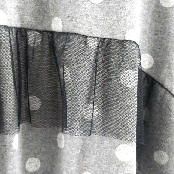 Billi Made on Earth Top Polka Dot Long Sleeve Sz 3X - Picture 4 of 7